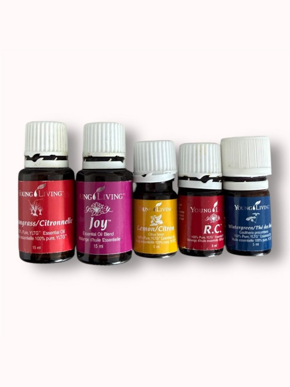 Young Living essential oils lot